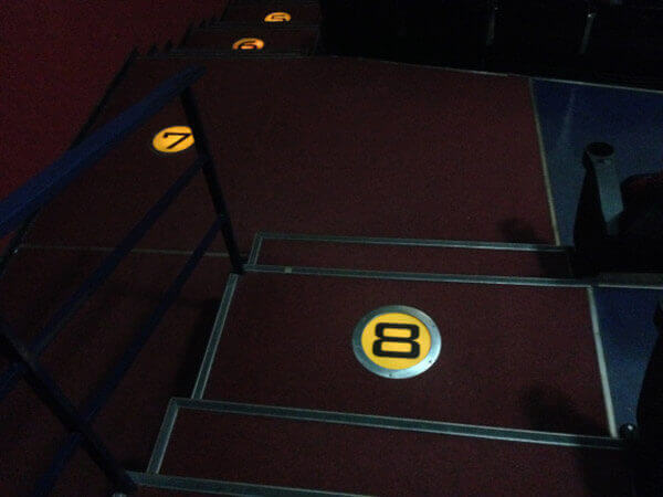 Проверка огнезащитной обработки ковролина в кинотеатре Алмаз-холл в ТЦ «Красный Кит»