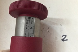 Измерение величины адгезии огнезащиты металлоконструкций в «Электродепо «Руднево»